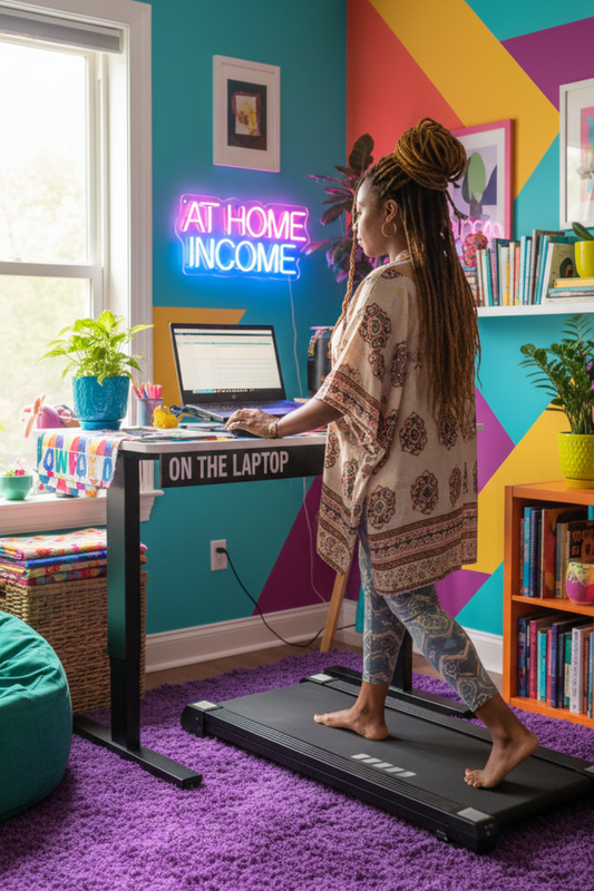 Nervous system support with at home income for solo parents