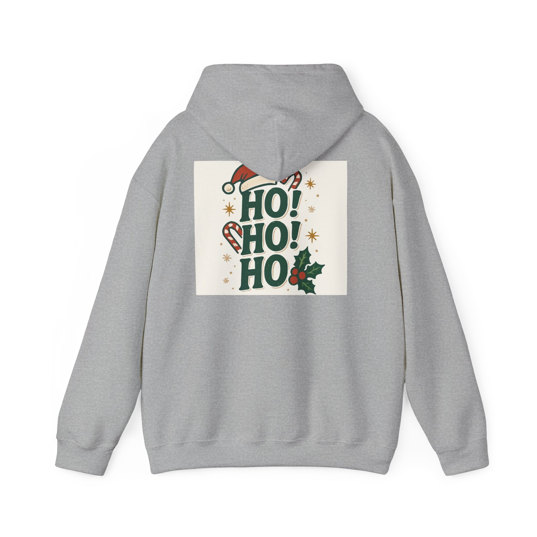 Christmas Wrapper Hoodie — Cute Black Girl Santa Illustration Holiday Sweatshirt