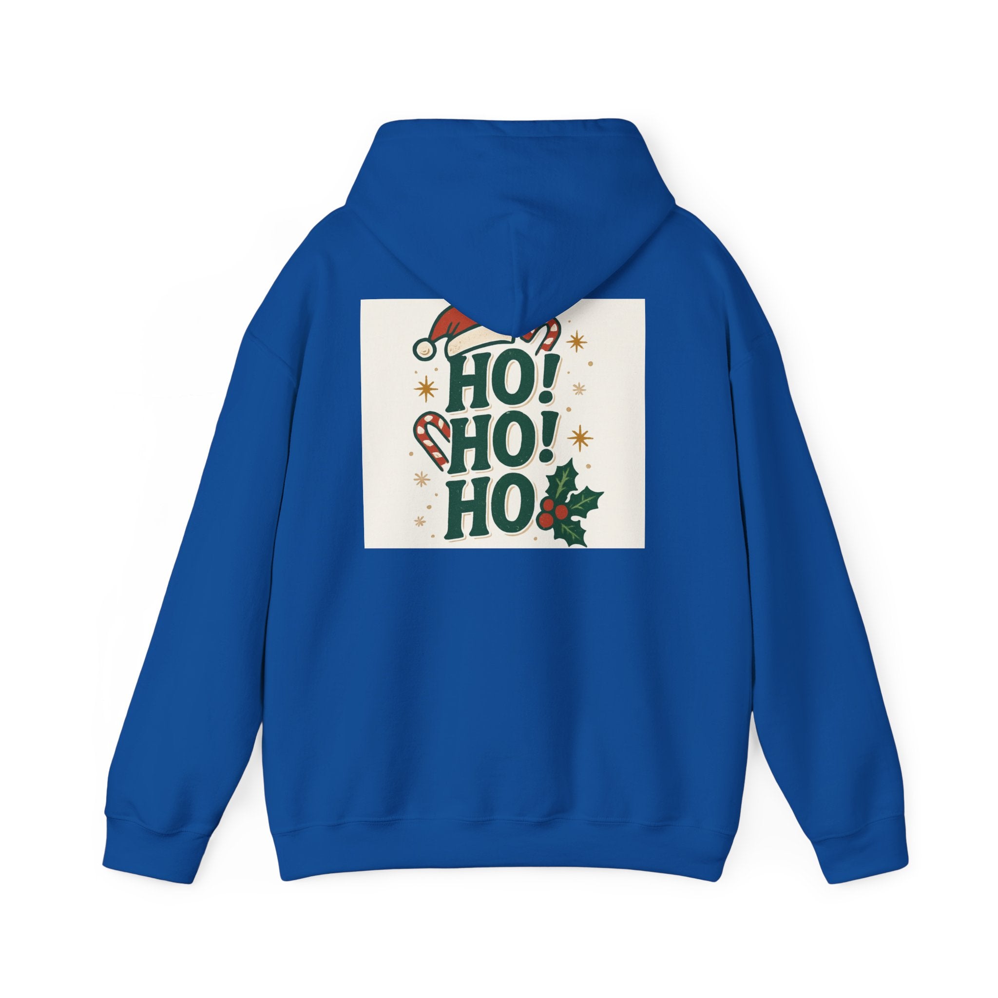 Christmas Wrapper Hoodie — Cute Black Girl Santa Illustration Holiday Sweatshirt