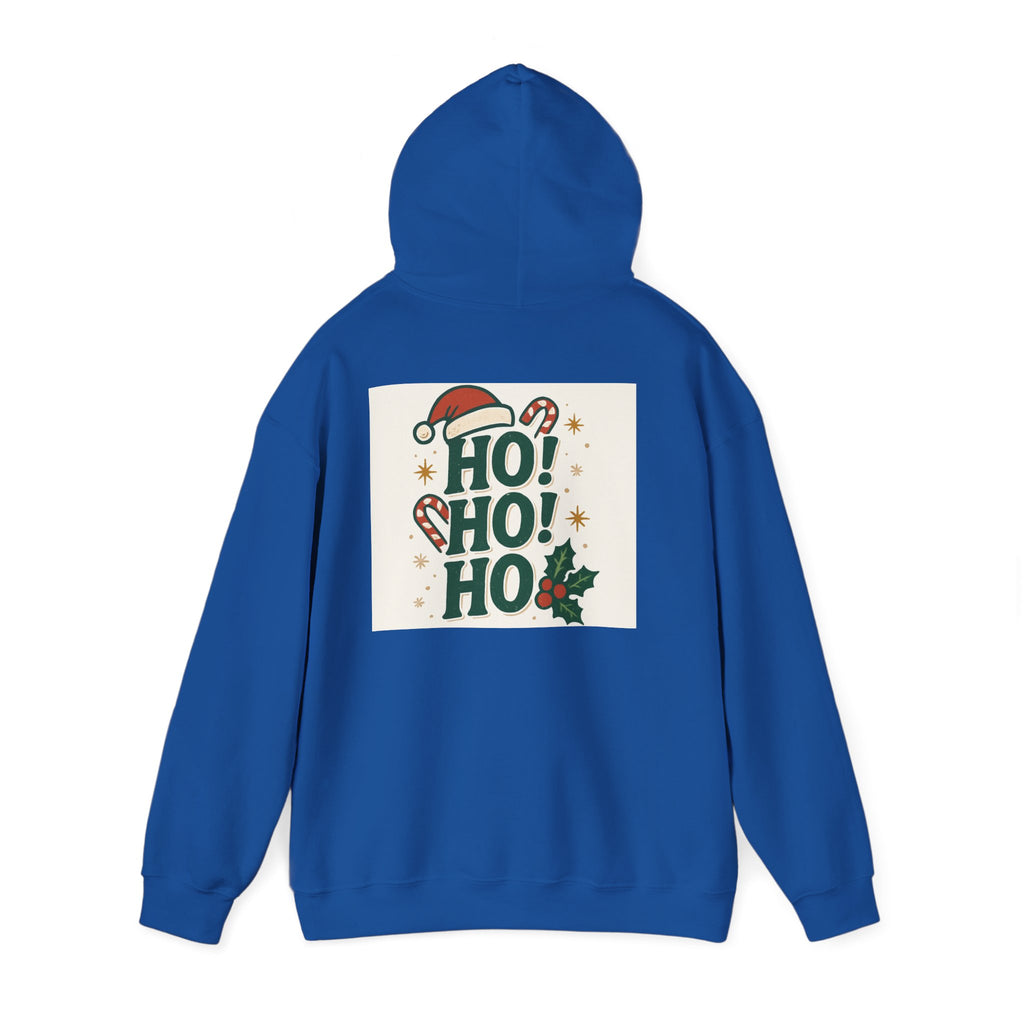 Christmas Wrapper Hoodie — Cute Black Girl Santa Illustration Holiday Sweatshirt