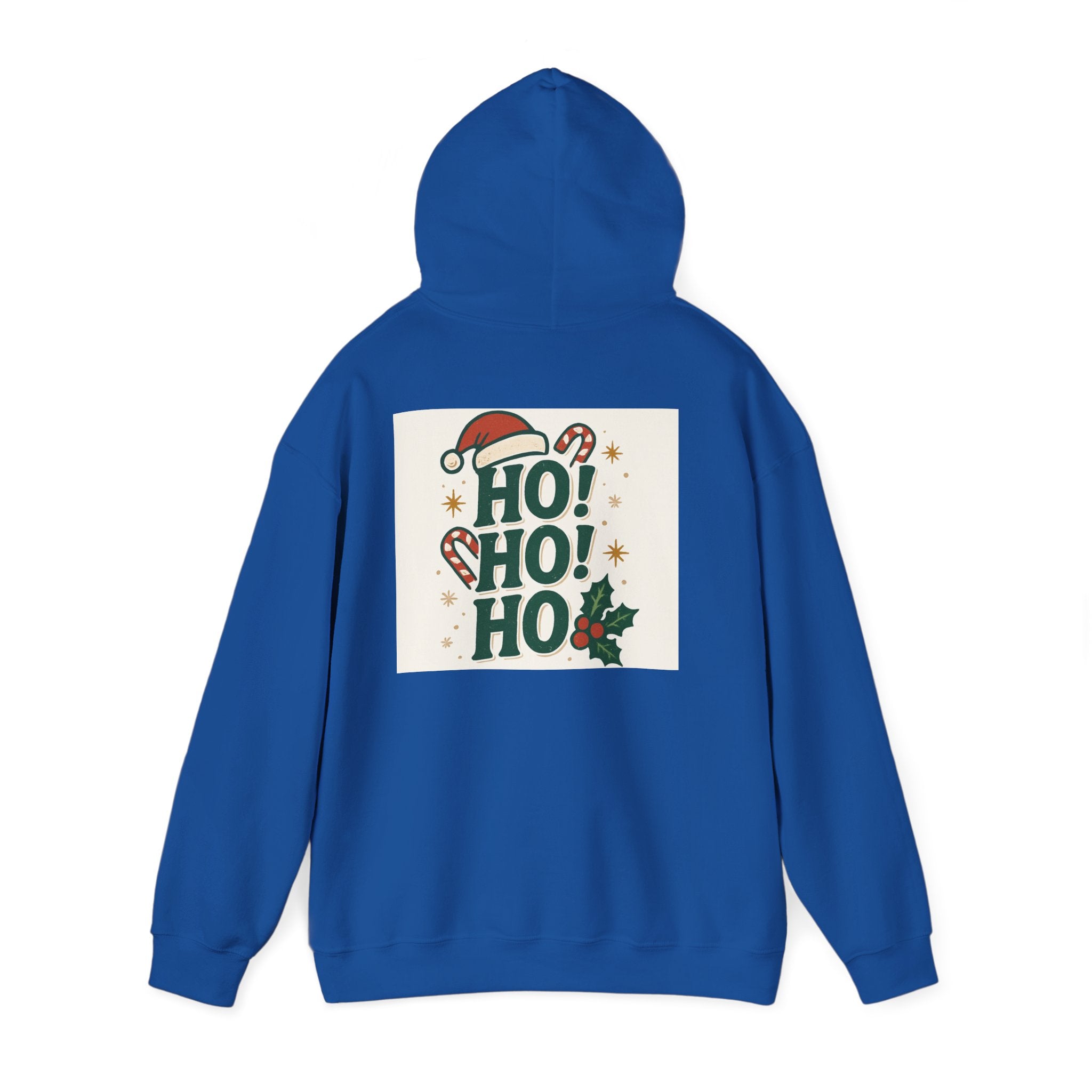 Christmas Wrapper Hoodie — Cute Black Girl Santa Illustration Holiday Sweatshirt