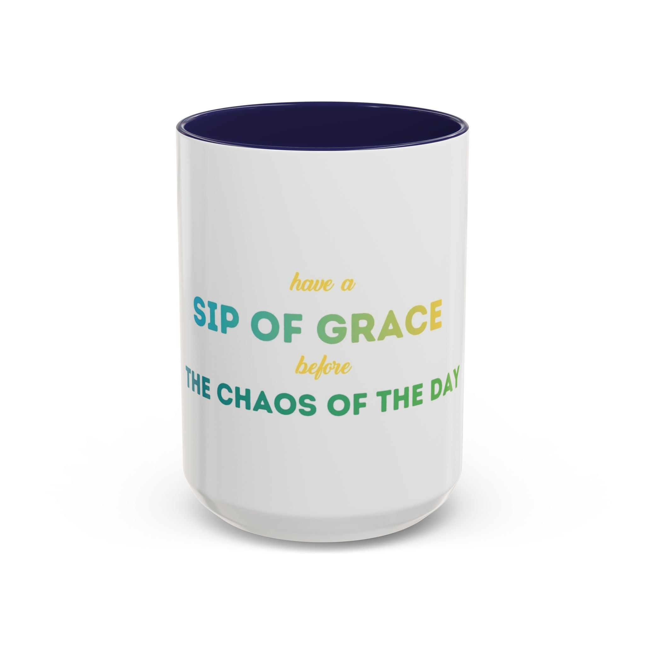 Sip of Grace Coffee Mug — Inspirational Christian Morning Mug (15oz)