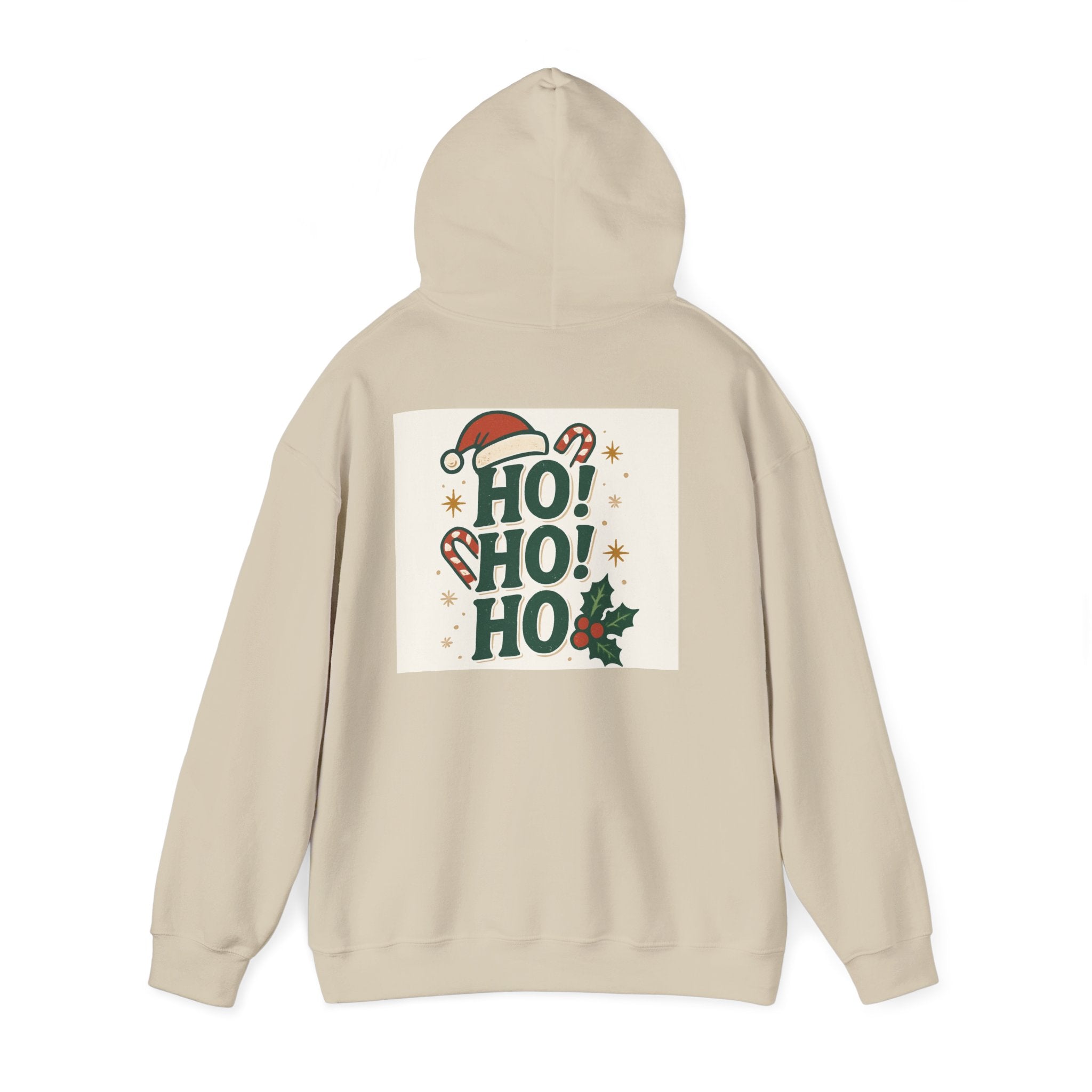 Christmas Wrapper Hoodie — Cute Black Girl Santa Illustration Holiday Sweatshirt