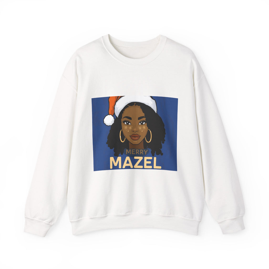 Merry Mazel Holiday Crewneck Sweatshirt