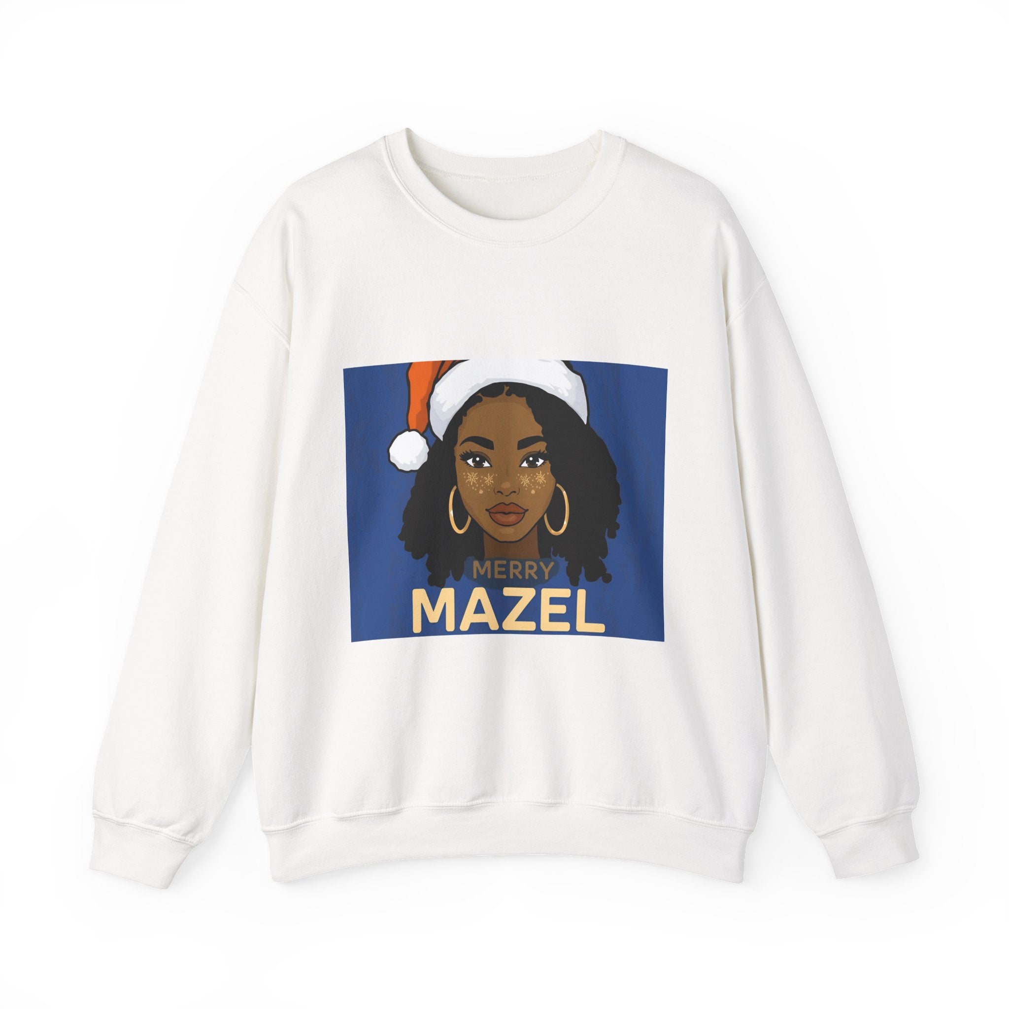 Merry Mazel Holiday Crewneck Sweatshirt