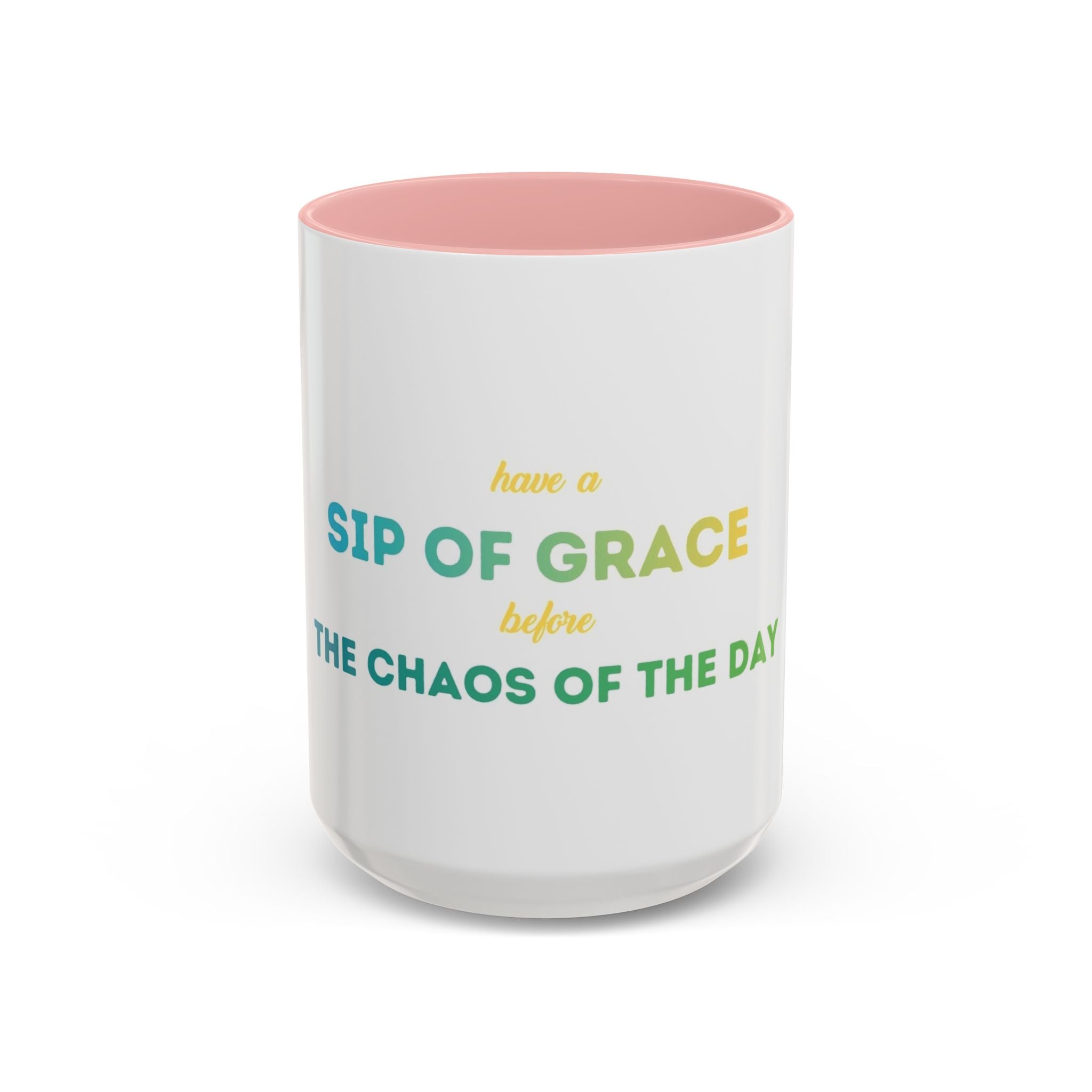 Sip of Grace Coffee Mug — Inspirational Christian Morning Mug (15oz)