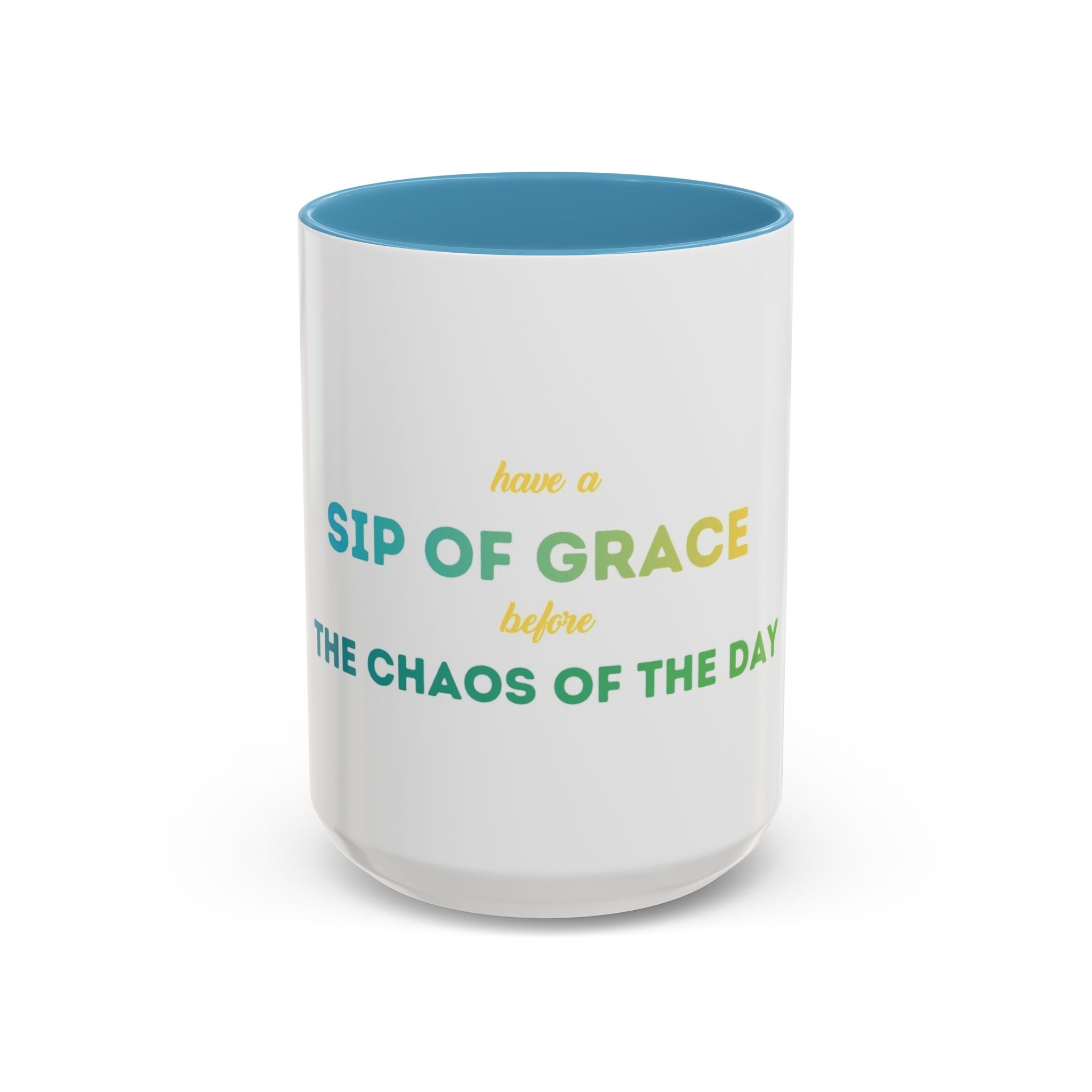 Sip of Grace Coffee Mug — Inspirational Christian Morning Mug (15oz)