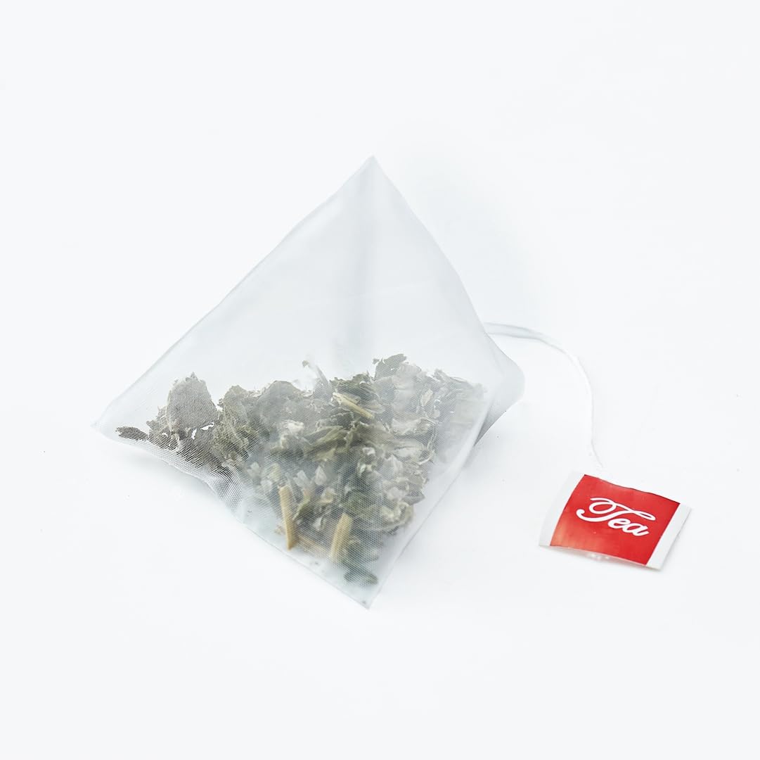 50 Ginger Turmeric Tea Bags – Premium Herbal Turmeric and Ginger Tea for Digestion and Immune Support, Caffeine-Free