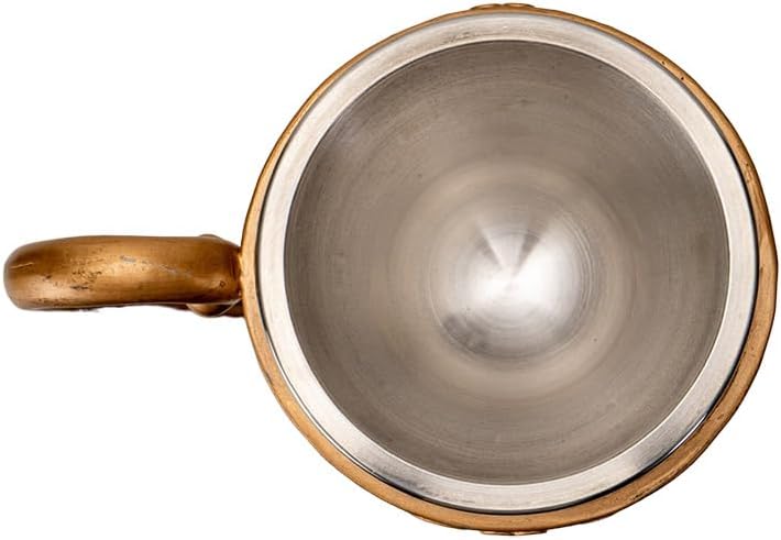 Pacific Giftware Tarot Tea Cup 8 floz Resin And Stainless Steel Mug with Mystical Symbols Ideal for Coffee Tea Drinks Gift for Tarot Spiritual And Halloween Decor