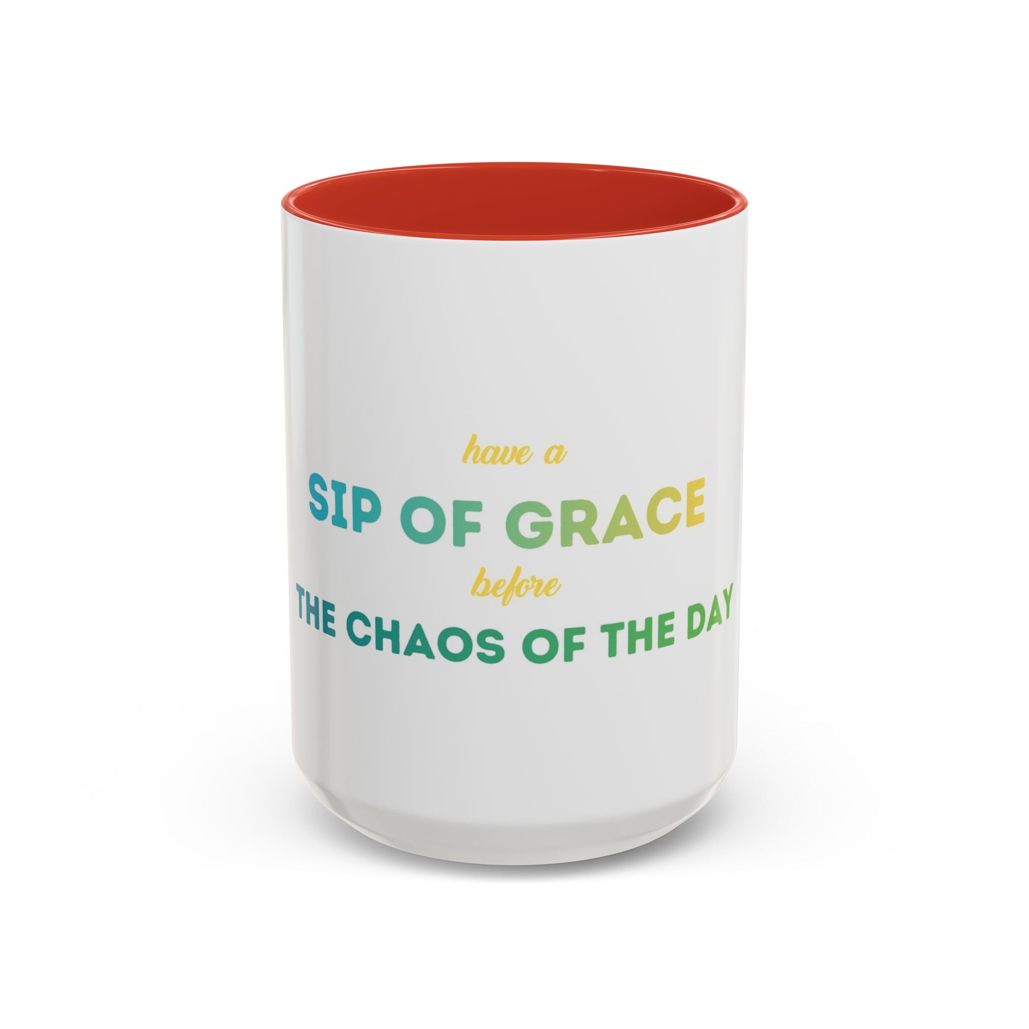 Sip of Grace Coffee Mug — Inspirational Christian Morning Mug (15oz)