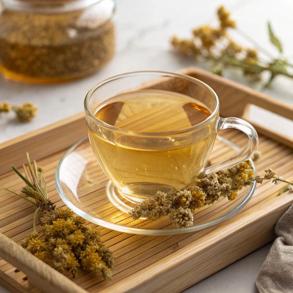 50 Ginger Turmeric Tea Bags – Premium Herbal Turmeric and Ginger Tea for Digestion and Immune Support, Caffeine-Free