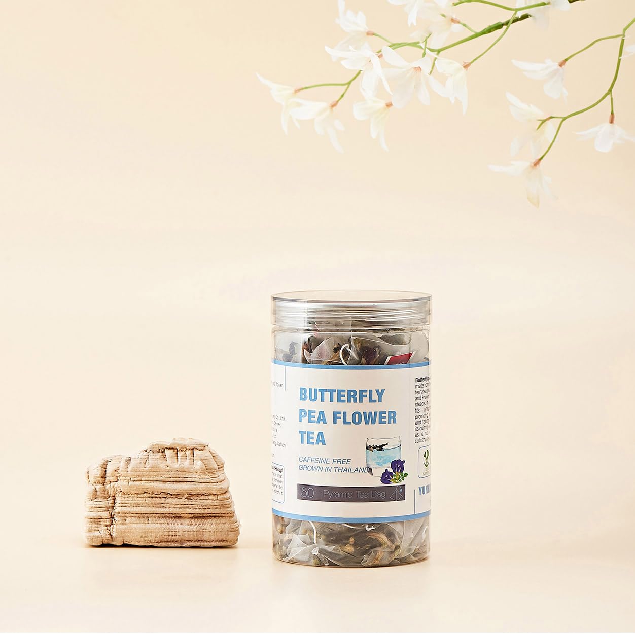 50 Ginger Turmeric Tea Bags – Premium Herbal Turmeric and Ginger Tea for Digestion and Immune Support, Caffeine-Free