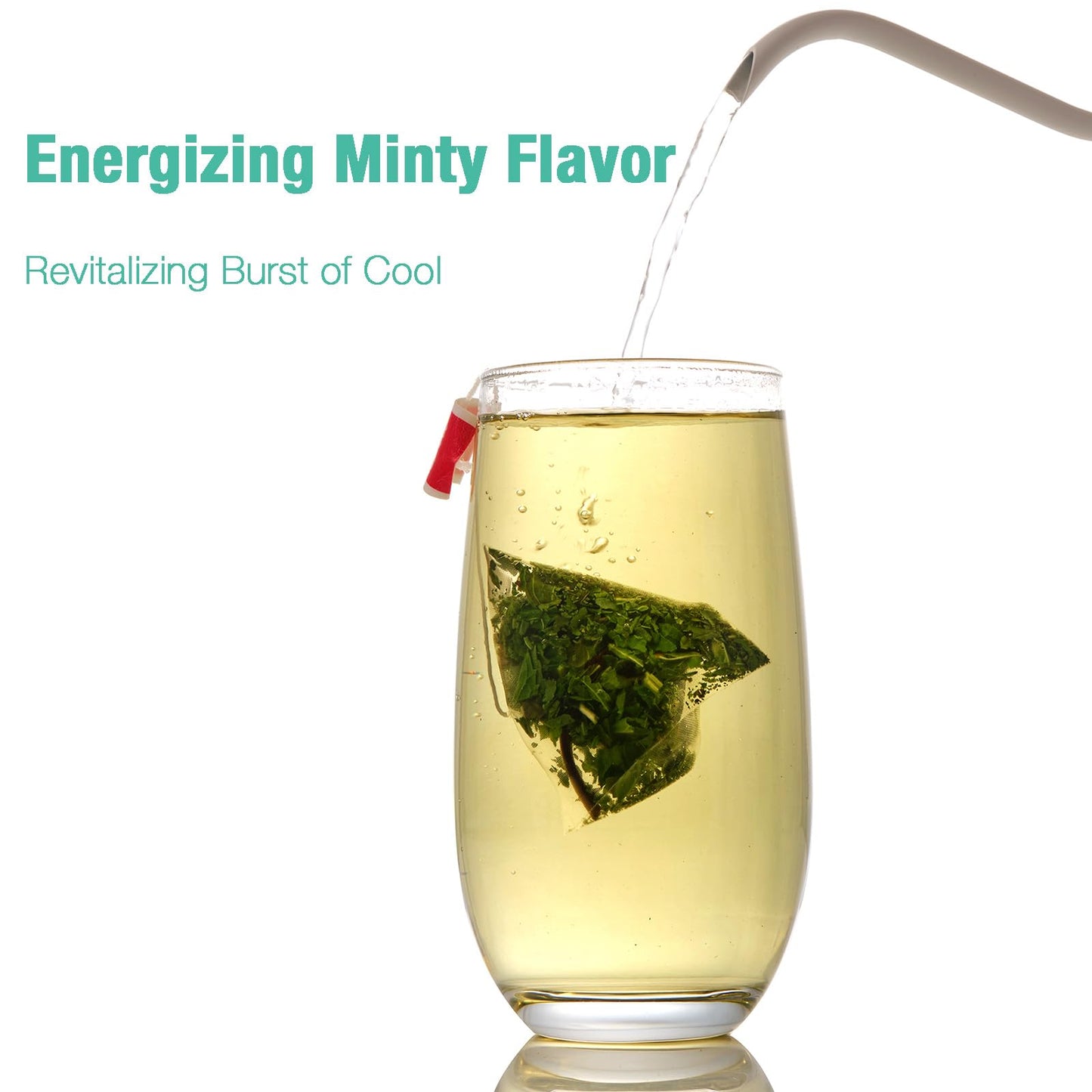 50 Ginger Turmeric Tea Bags – Premium Herbal Turmeric and Ginger Tea for Digestion and Immune Support, Caffeine-Free