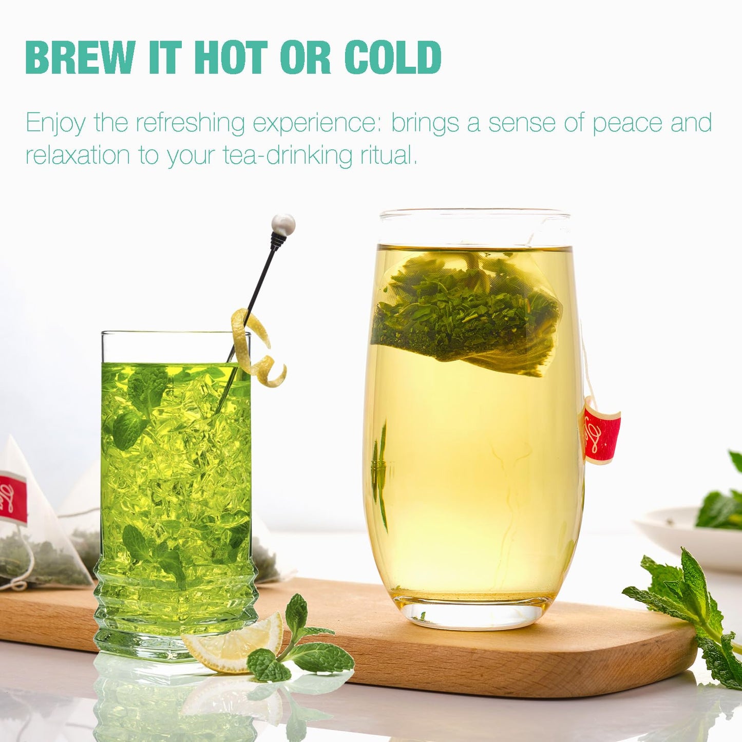 50 Ginger Turmeric Tea Bags – Premium Herbal Turmeric and Ginger Tea for Digestion and Immune Support, Caffeine-Free