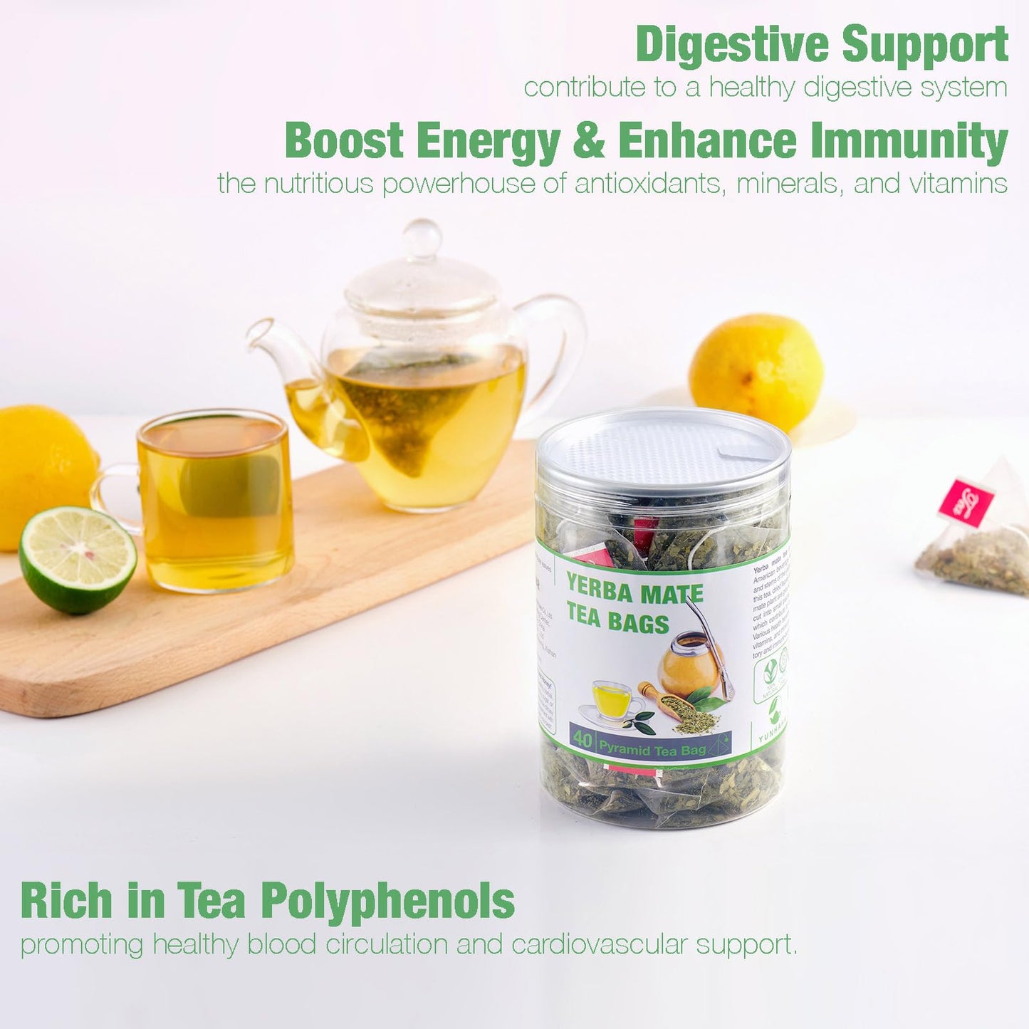 50 Ginger Turmeric Tea Bags – Premium Herbal Turmeric and Ginger Tea for Digestion and Immune Support, Caffeine-Free