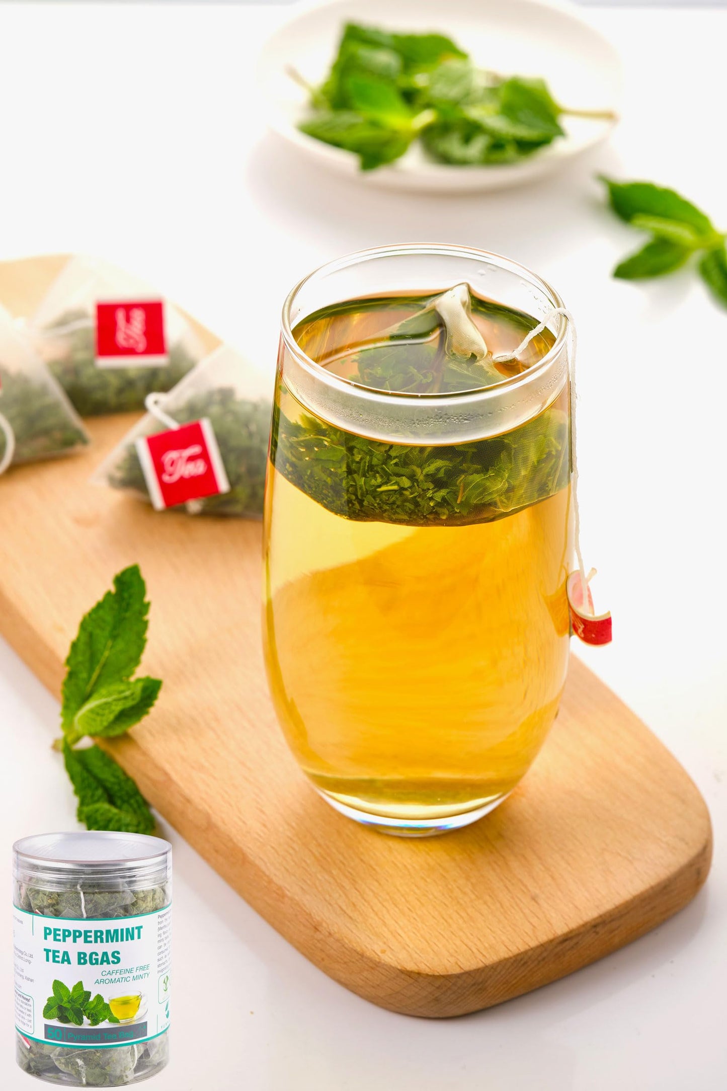 50 Ginger Turmeric Tea Bags – Premium Herbal Turmeric and Ginger Tea for Digestion and Immune Support, Caffeine-Free