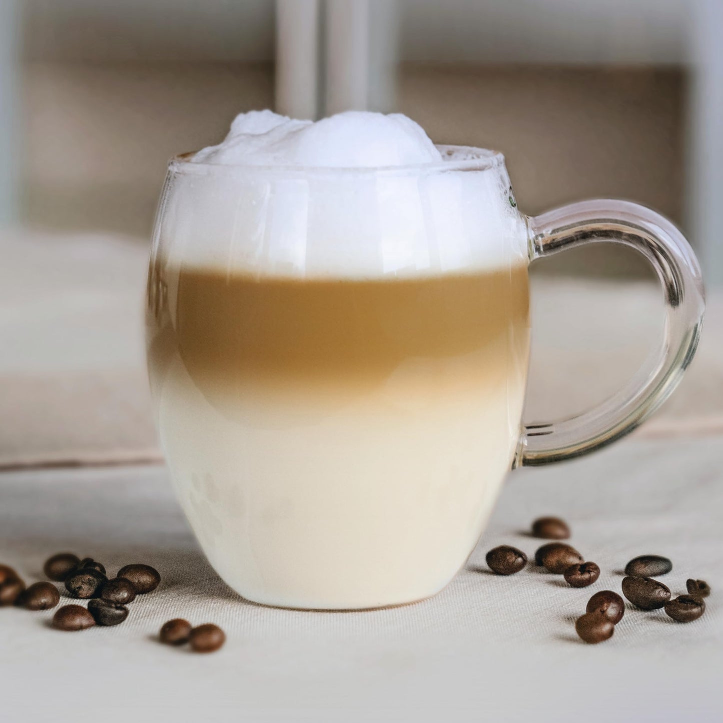 Creano Tea Glass with Infuser and Lid 400ml - Large Tea Cup - Microwave & Dishwasher Safe - Loose Leaf Tea Maker Gift Set