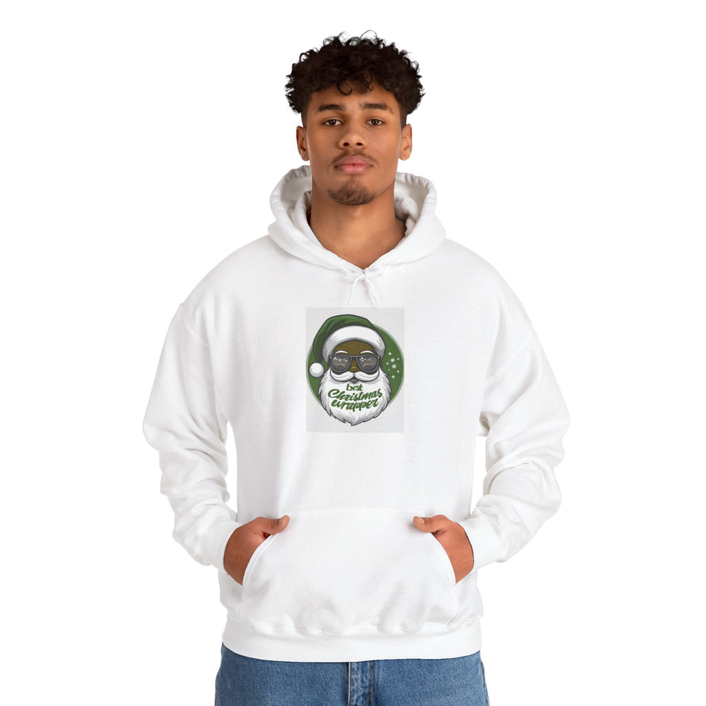 Christmas Sloth Hoodie – 'Ho! Ho! Ho!' Holiday Graphic Sweatshirt