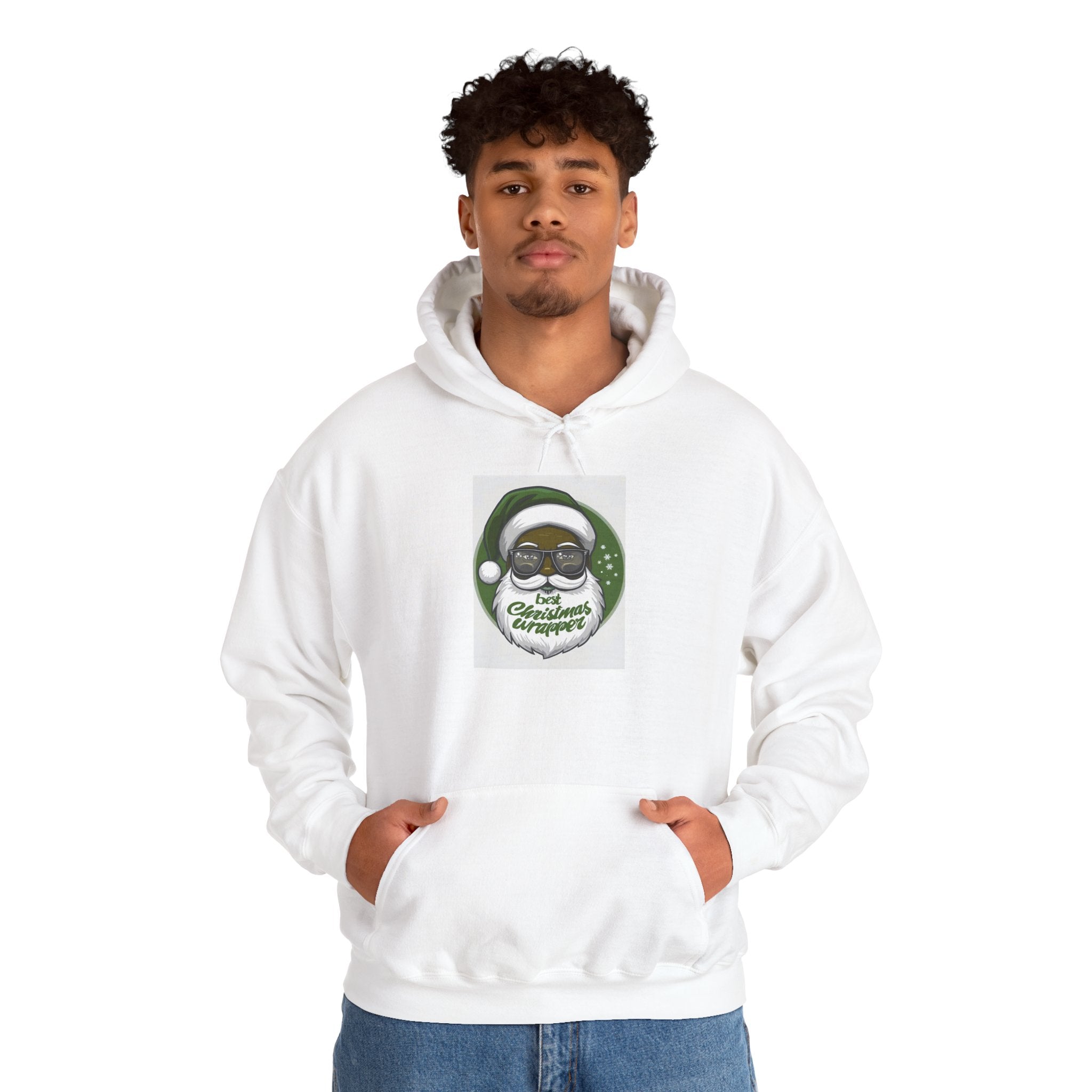 Christmas Sloth Hoodie – 'Ho! Ho! Ho!' Holiday Graphic Sweatshirt